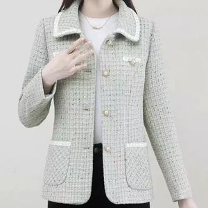 Women's Jackets Spring Fashion Mother Small Fragrant Wind Coat Net Red Female And Autumn Suit Middle-aged Western Style Jacket