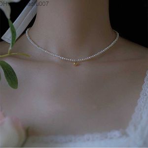 Ожерелья с подвесками MOVESKI, ожерелье из стерлингового серебра 925 пробы с натуральным пресноводным жемчугом, женское винтажное дизайнерское модное ожерелье с цепочкой Wild Clavik Z230707