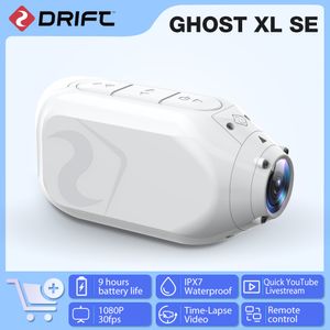 Weatherproof Cameras Drift Ghost XL Snow Edition Action Camera 1080P HD WiFi Live Streaming Sport Camera Waterproof For Bicycle Helmet Motorcycle Cam 230706