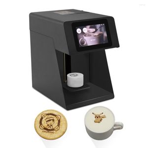 Kaffeskrivare Automatisk Latte-utskriftsmaskin för konstdrycker Tårta Cappuccino