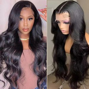 Novo produto Body Wave Cabelo Humano Lace Frontal Wigs para mulheres 13X4 Transparente Hd Lace Front Wig 180 Density Loose Wave Front Wigs