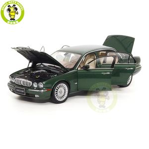 Druckgussmodell 1 18 Almost Real 810502 XJ X350 XJ6 Grünes Spielzeugauto Geschenke für Freunde Vater 230705