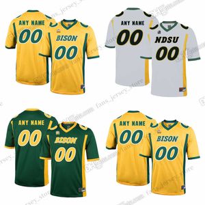 Camisetas de fútbol universitario de la NCAA NDSU Bisons Lance Dunn Jersey Dimitri Williams Adam Cofield Ty Brooks North Shepherd State Jerseys personalizadas cosidas con cualquier nombre y número