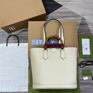 9A最高品質のダイアナバンブートートバッグデザイナーハンドバッグ本物の革女性贅沢財布