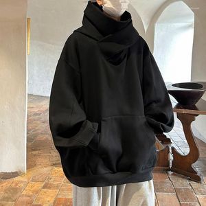 Erkek Hoodies Kış Polar Sıcak Hoodie Sweatshirt Erkekler Yüksek Kaliteli Kalın Sak kaza Moda Sokak Giyim Belvek Kaput