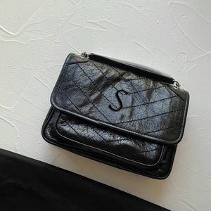 ファッションショルダーバッグ本物のレザーポストマンハンドバッグレディスクロスボディレディー旅行ホーボーエンベロープメンズトートアンダーアーム財布フラップメッシングダッフルバッグ