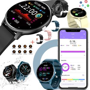 Inteligentne zegarki Kamery kopułkowe ZL02 Mężczyźni Kobiety Inteligentny Bluetooth IP67 Wodoodporny tętno Fitness Tracker Inteligentna bransoletka dla iPhone Android + Box x0706