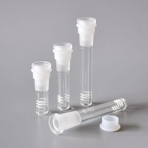Smoking Pipes High Quality Glass Downstem With 6 Cuts 18.8Mm Into A 14Mm Bowl 3Cm/5Cm/8Cm Down Stem Diffuser/Reducer Drop Delivery H Dhie3