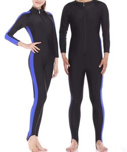 Badkläder Herr Kvinnor Rash Guard Snorkling Baddräkt Par Tunn OnePiece Dykardräkt Surfing Maneter Solskyddsmedel Snabbtorkande 5XL115KG 230706