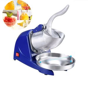 LINBOSS Portable Manual Ice Crusher Food Grade Household Electric Shaved Ice Machine Shredding Snow Cone Maker Machines Kitchen Ice Machine