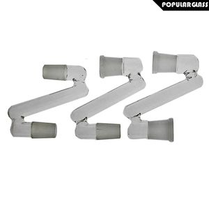 Z-Stil-Adapter für Wasserpfeifen, Glasbong-Adapter, Pfeifen-Ölplattformen, Adapter, männlich/weiblich, 14,4 mm/18,8 mm