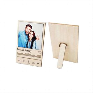 Sublimation MDF Photo Frames Loving Memory Merry Christmas Happy Birthday Blank Frame Gift