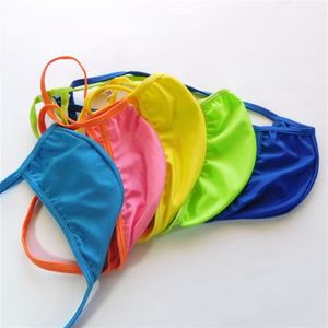 رجالي G-String Pouch Low Rise String Porting Thong Contoured Pouch Netgle Back Poly Spandex G7991