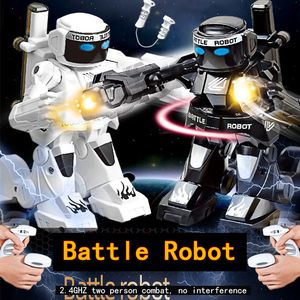 Robot RC per combattere bambini Robot giocattolo robot RC per ragazzo Cose fantastiche Giocattoli elettrici divertenti Telecomando sensoriale per bambini Lotta robotica Boxe 230705