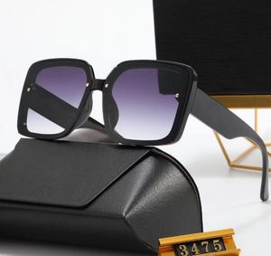 Mann Vintage Designer quadratische Sonnenbrille Damen Herren lässige Sonnenbrille Klassische Brillen Outdoor Strand Strahlenschutz für Mann Mix Farbe Optional mit Box