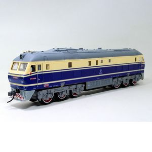 ElectricRC Track China Dongfeng Super Long Simulation Electric Track Steam Green Leather Train Model Giocattolo per bambini Display regalo 230705