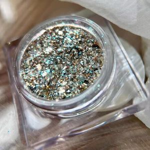 Nagelglitter, glänzendes Nail-Art-Glitzerpulver, gemischte Pailletten, Masse, Saphirblau, Gold, Weiß, Silber, Winter-Maniküre-Dekoration, DIY-Design-Zubehör 230705