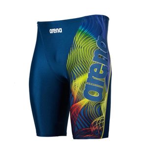 Herren Shorts Schwimmen Jammer Truss Professionelles Surfen Sommer Strand Lycra Schnelltrocknend UV-Schutz Gym Tight 230705