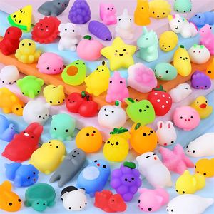 Decompression Toy 505PCS Kawaii Squishies Mochi Anima Squishy For Kids Antistress Ball Squeeze Party Favors Stress Relief Toys For Birthday Gifts 230705