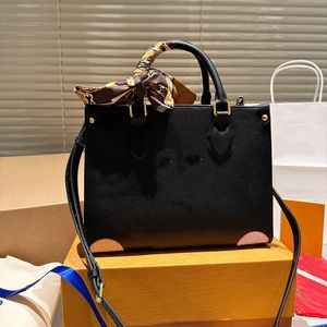 Mode Einkaufstasche Designer Frau Totes Luxus Leder Einkaufstaschen Klassische Buchstaben Handtaschen Damen Umhängetasche 5A Qualität