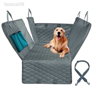 Cover For Rear Back Seat Waterproof Travel Mat Pet Cat Carrier Dog Car Hammock Cushion Protector HKD230706