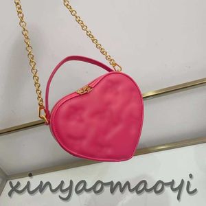 Кожаная сумка любви женская дизайнерская сумка для плеча роскошная модная сумка мини-кошелек Love Commuring Sidbag Multiful Selection v103686 Красная сумка