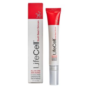 LifeCell Cooling Under Eye Treatment 20ml Eye CreanLife Cell All In One Skin Tightening Treatment 75ml Feuchtigkeitsspendende Gesichtscreme Hochwertige, schnell versandte Hautpflege