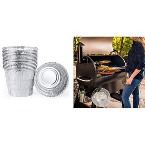 BBQ Grills Disposable Grease Bucket Liners Fit For Traeger Wood Fired Pellet Grill Accessories 230706