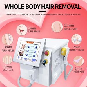 Diode Ice Laser HOT Hair Removal Machine 808nm Professional 755Nm 1064Nm Permanet Painless Skin Tightening Acne Scars Equipment