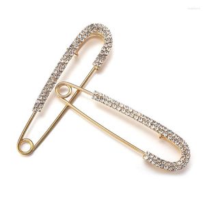 Spille 2pcs moda strass spilla da balia in lega decorazione fibbia per accessori donna regalo fidanzata