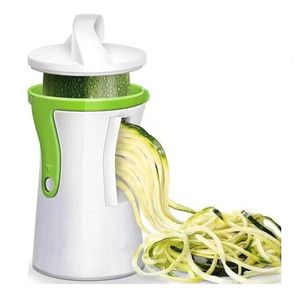 果物野菜ツール 1pc ヘビーデューティ Spiralizer スライサー野菜スパイラルスライサーカッターズッキーニパスタ麺スパゲッティ多機能使用 230706