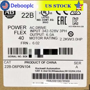 Новый завод герметичный AB 22B-D6P0N104 PowerFlex 40 AC Drive 3,0HP 2,2KW 22BD6P0N104