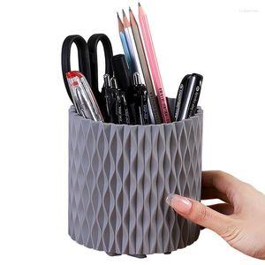 Storage Bottles Pencil Holder For Desk Organizer Swivel Pen 360-Degree Rotating Multi-Functional Home