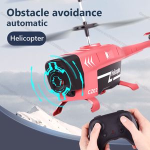 ElectricRC Aircraft Rc Helicopter 3.5Ch 2.5Ch Rc Plane 2.4G Rc Helicopters for Adults Hindernisvermeidung Electric Airplane Flying Toys for Boys 230705