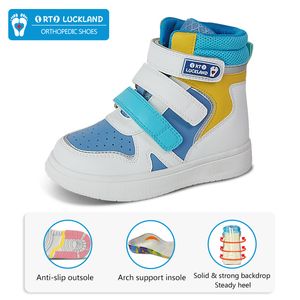 أحذية رياضية Ortoluckland Kid Shoes الأطفال أحذية رياضية للمدرسة الجلدية