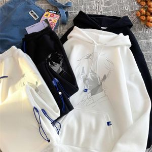 Męskie dresy modny zestaw koreański styl jesień wiosenna bluza z kapturem spodnie z długim rękawem pulowerowa bluza Casual Men Clothing