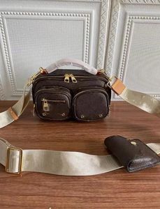 Prawdziwa skóra 5A jakość Najnowsze torby na aparat Oryginalni luksusowi projektanci Torebki na ramię Kobiety Messenger Torebka Moda damska Marki Crossbody Bag