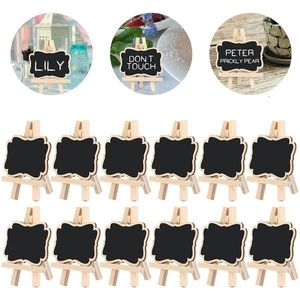 Blackboards 5 PCSSET Mini Menu Blackboard Menu Belty Chip Great Small Message Board Board Wedding Party Decor Decoração de Ornamentos de Memorando 230706