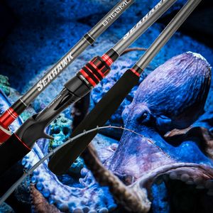 Boat Fishing Rods Octopus fishing rod with sensitive tip boat for jigging 1 6m 1 75m powerful big fish 230705