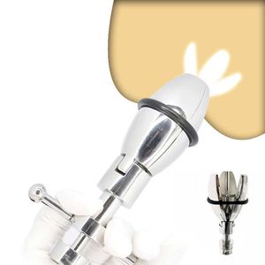 Bdsm plugue anal bunda aço inoxidável com trava expansível trava de bunda Big Buttplug Trainer Cbt Sex Toys230706