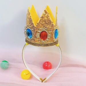 Party Hats Princess Crown Hole Stage Dress nakrycia głowy