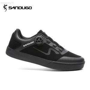 Cycling Footwear Mens Cycling Shoes Mtb Downhill Enduro Mountain Bike Shoes Compatible with All 2 Bolts Peadls HKD230706