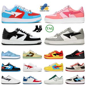 Ein Bad Sk8 Männer Frauen Freizeitschuhe Sta Low ABC Camo Sterne Weiß Schwarz Grün Rot Gelb Lila Designer Sneakers Plattform Skate Trainer Jogging