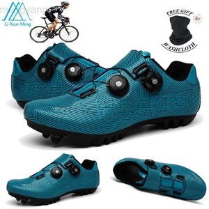 Calçado de ciclismo Venda imperdível Sapatos de ciclismo de estrada de corrida de alta qualidade MTB profissional tênis antiderrapante masculino respirável Spd Bike Shoes feminino HKD230706