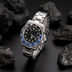 20 estilo Top Mens Watch GMT 126710 126711 116719 40mm Luminescente Cerâmica Bezel 2813 Movimento Automático Sapphire Relógios Relógios de Pulso ~ 02