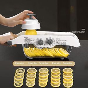 Fruit Vegetable Tools Multifunctional Lemon Grater Slicer With Basket Potato Chopper Carrot Cutter Kitchen Accessories 230705