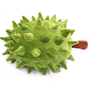 Stuffed Plush Animals 1Pcs 23CM/40CM Fruit Durian Plush Toy Doll Simulation Fruit Toy Pillow Kids Toys Sofa Decorations Holiday Gifts Kawaii Fruit HKD230706