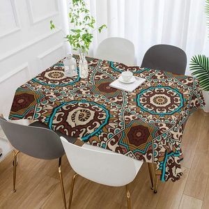 Tale da mesa Mandala mexicana Talavera Pattern Cover Tabletop