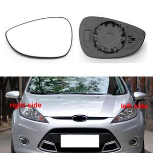 For Ford Fiesta 2009 2010 2011 2012 - 2016 Car Accessories Rearview Lenses Side Mirror Reflective Lens Glass without Heating