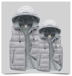 Designer Luxury Fashion Men's and Women's Vest Vest Winter Warm Coat Street Trend Couple Asian Size L-4XL